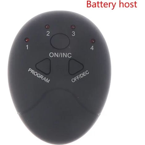 Appareil de massage amincissant EMS sans fil pour la stimulation musculaire, entraînement intelligent, exercices abdominaux, autocollants électriques pour la perte de poids06422-AquaForge