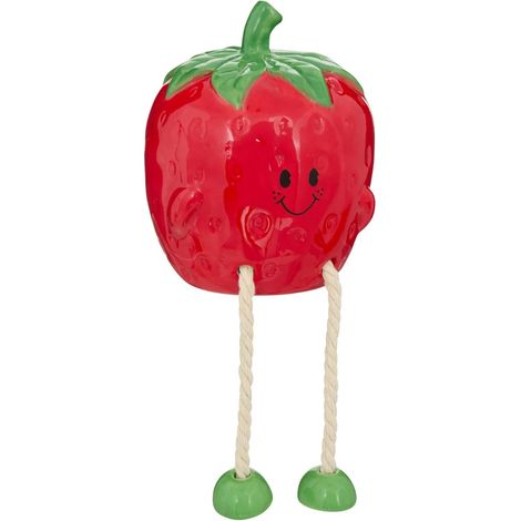 Tirelire en forme de fraise 18 cm Tutti Frutti (1/5)