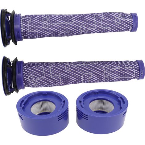 Filtre cyclone et filtre HEPA pour aspirateur V7 V8 - Lot avec brosse de nettoyage (1/5)