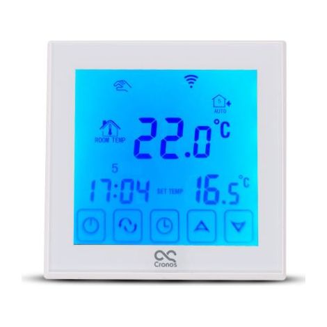 Termostato Wi-Fi per lamina riscaldante Cronos modello 323 + sensore (1/2)