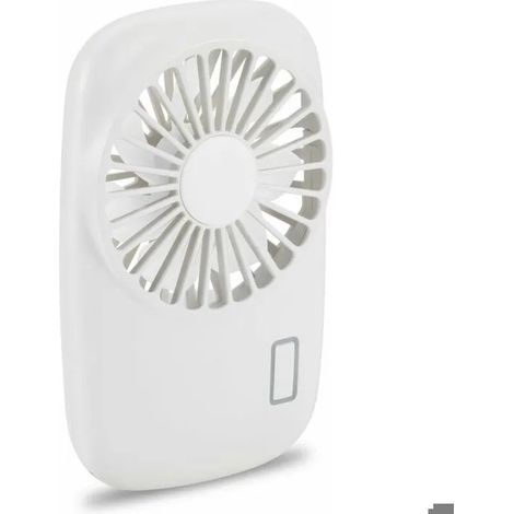Mini ventilateur portable USB rechargeable, ventilateur de poche vitesse réglable refroidissement silencieux (1/4)