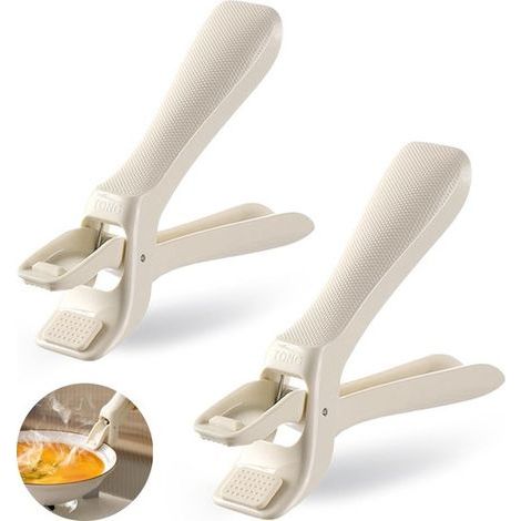 Verbrühungsschutzzange – 2er-Pack – 16 cm – Beige (1/5)
