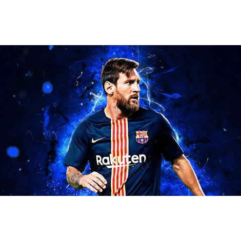 Papier peint panoramique Football - Joueur de Foot - 512 cm x 320 cm (1/2)
