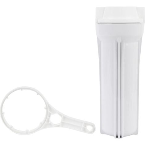 Kit de boîtier pour filtre à eau par osmose inverse 1/4 pouce, clé pour système de filtration RO 10 pouces (1/5)