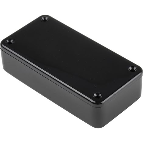 Boîtier RS PRO en ABS, 100 x 50 x 25mm, Noir ( Prix pour 1 ) (1/2)