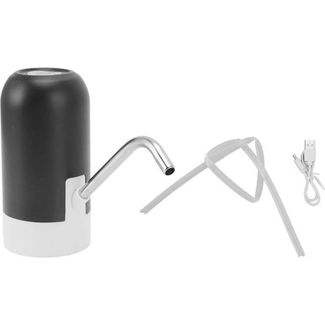 1 distributeur d'eau pour bouteille, tube acier inoxydable, recharge USB, 4W, 5V, 800mAh, pour camping et maison (1/5)