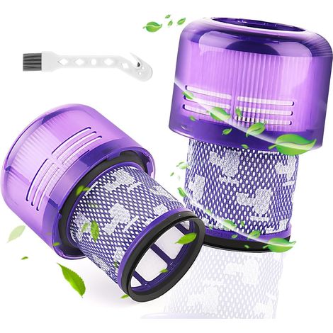 2 Pack Filters for Dyson V11 V15 SV14, Replace Filter, Replacement Filter Torque Drive Animal Extra, for Absolute V11 Cordless Vacuumer, Replace Part 970013-02 (1/5)