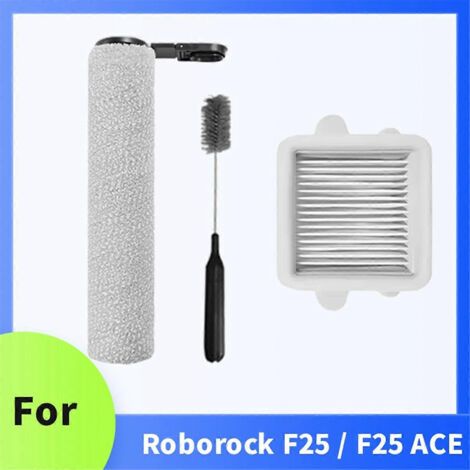 NALOOKAMIC Accessoires pour robot balayeuse F25 / F25 : brosse rotative de rechange, filtres HEPA B (1/4)