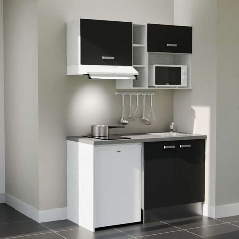 Kitchenette K13L-PT - 140 cm avec plan de travail et évier
