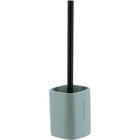 Brosse wc julia en polyresine gravee toilet brush - vert d eau - Tendance (1/3)