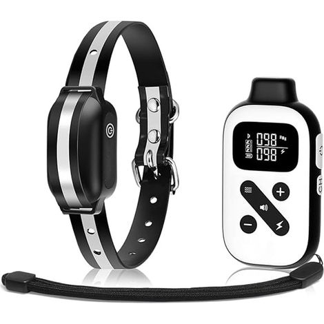 Collar Adiestramiento Perros con Vibración y Sonido, Alcance 1000m, IPX7 Impermeable y Recargable USB – Ideal para Entrenamiento al Aire Libre (1/5)