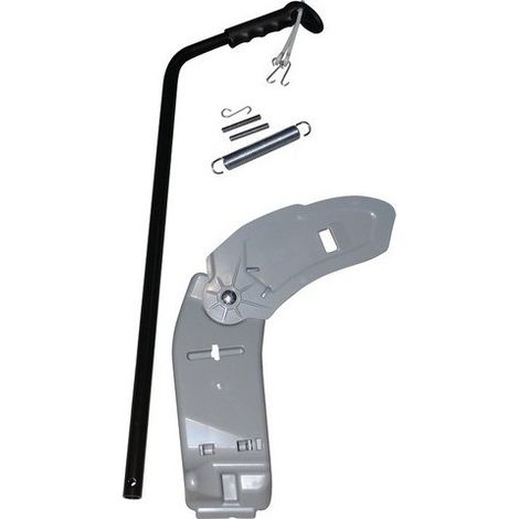 Castelgarden – Kit mulching pour tracteur tondeuse GGP – Compatible Stiga combi rider 66 – Obturateur d'origine pour coupe précise