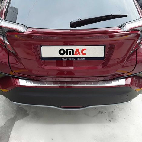 OMAC Ladekantenschutz Stoßstangenschutz für Toyota C-HR I 2016-2023 – Edelstahl Chrom (1/5)