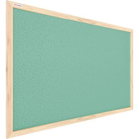 Tableau en Liège Menthe avec Cadre en Bois 60x40cm