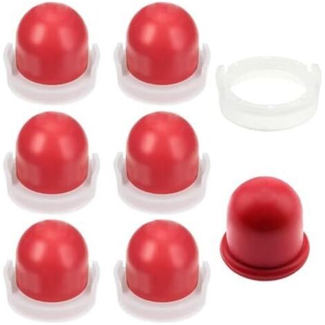 6 PièCes Pompe D'AmorçAge Compatible Avec 494408/694394, Ampoule Pour Briggs & Stratton Tondeuse DéBroussailleuse Tracteur(rouge) - (1/5)
