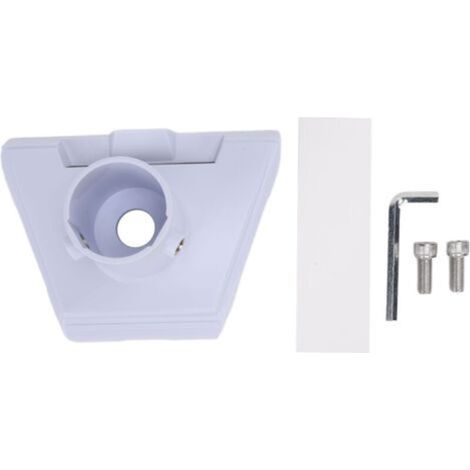 Adaptateur de tuyau pour Gen 3 ASA, étanche, plaque de montage sur poteau Internet par Satellite V3, plat Standard blanc.
