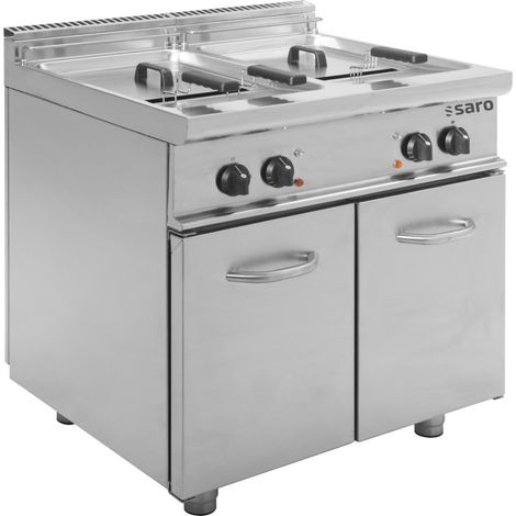 Friteuse électrique - 2x13L - 24kW - 800x700x850mm - E7/FRE2V13 - Saro