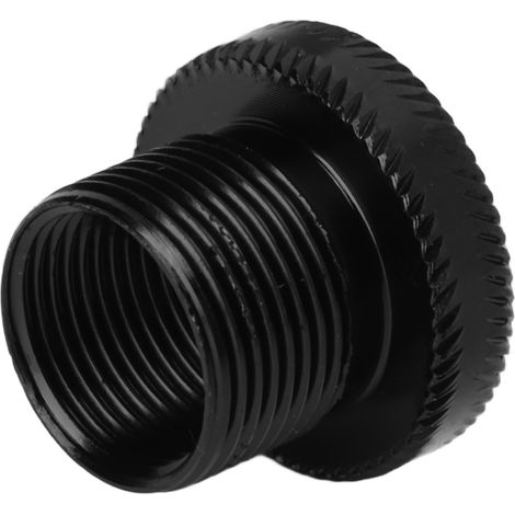 Adaptateur Filtre à Huile Métal Universel Noir Connecteur Fileté Auto 5/8-24 vers M14x1L (1/5)