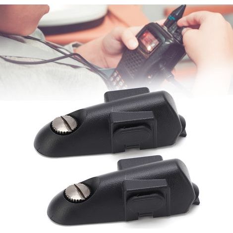Adaptador de audio de 2 piezas para Motorola GP328 HT-750/1250/1550 MTX850LS/950 con conector de 2 pines (1/5)