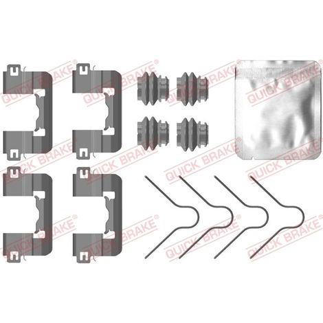 Kit d'accessoires, plaquette de frein à disque Quick Brake 109-0105 KIA