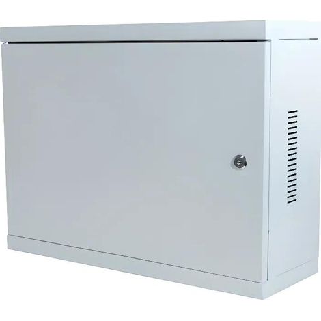 Coffret mural Tecline 3U ignifuge acier 500 x 398 mm
