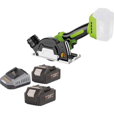 Mini sierra universal a batería Procraft PCA16-BB de 20 V, 85 mm, sin escobillas + 2 baterías de 4,0 Ah + cargador (1/3)