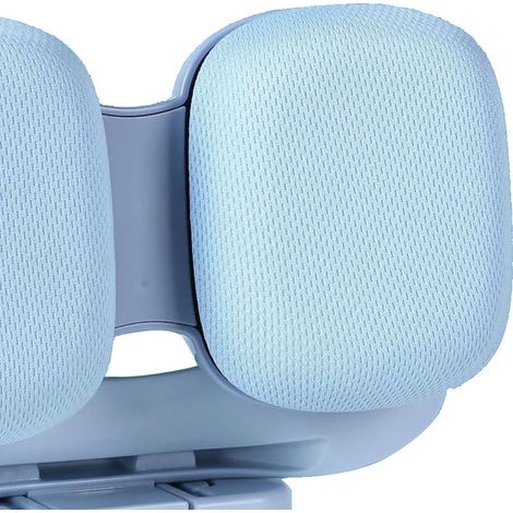 Coussin Ergonomique pour Enfants - Correcteur de Posture pour École et Maison - Prévention des Douleurs Dorsales - Confortable et Ajustable - Bleu (1/5)
