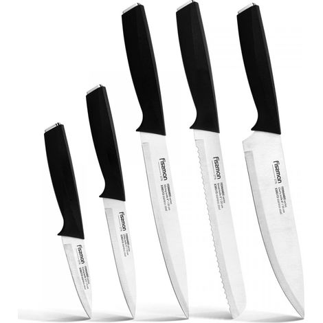Set di coltelli Fissman Fernando, 5 pezzi, acciaio X30Cr13, ergonomico