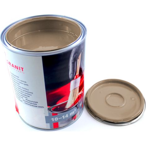 Vernice grigio beige RAL 1019 nopolux wilckens granito 1 l Barattolo (1/2)