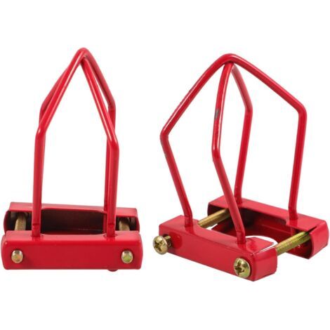 2 Pièces Housse De Protection De La Tête D'arrosage Dépouilleurs Garde Arroseur Sécurité Cage Bouchon De Tête D'arrosage Couverture De Gicleurs D'incendie Le Fer Rouge (1/5)