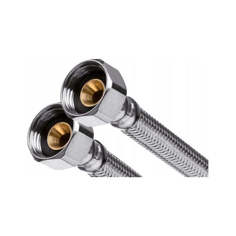 Flexible Invena ws-01-090 inox 90 cm 10 bar (1/3)