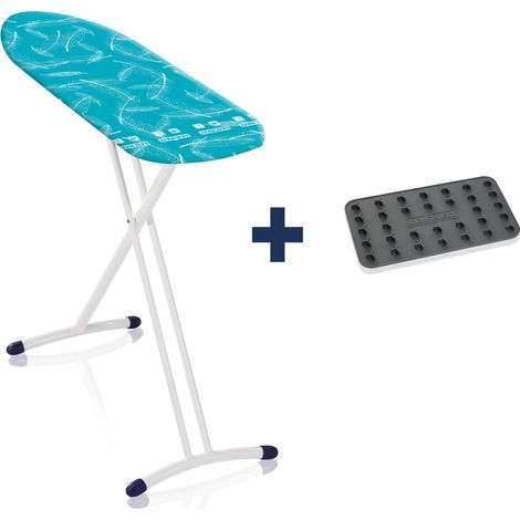 Leifheit AirBoard L Solid Shoulder weiß und türkis (1/2)