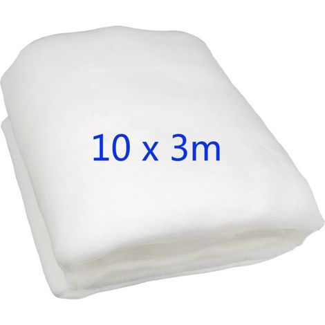 Filet Anti Insecte 3m x 10m, Filets pour Jardin, Filet Anti Insecte Potager, Maille Fine Anti-Insecte en Maille pour la Protection des Plantes, Fleurs, Légumes et Fruits (1/5)