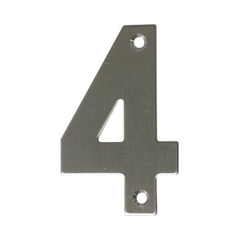 Nummer 4 Edelstahl 10cm 6772 Freund (1/2)