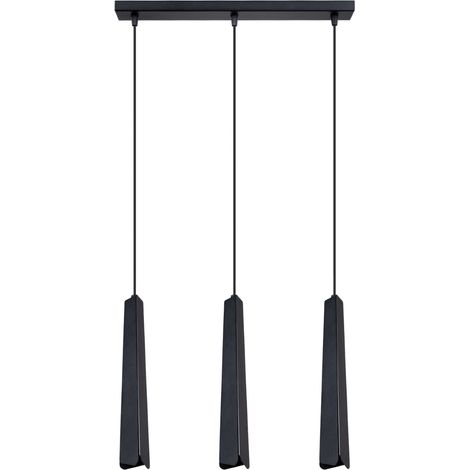 Pendant lamp PRYSM 3L black (1/5)