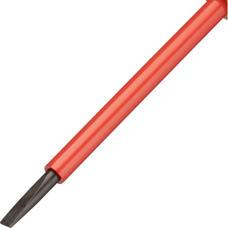Cacciavite isolato per elettricisti 1000V 3,5x75mm FatMax - STANLEY - 1-65-411 (1/4)