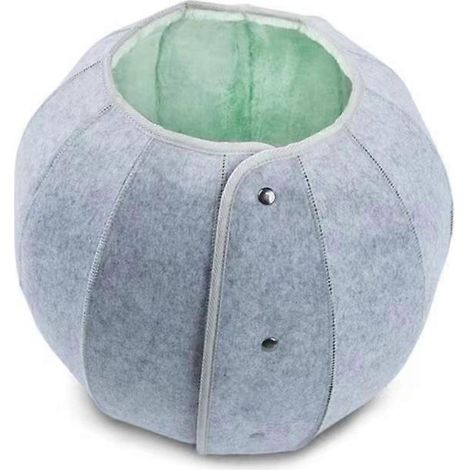 Tunnel pour chat en feutre, lit tube jouet pour chaton, lapin, furet – Cadeau pour petit et moyen animal (1/4)
