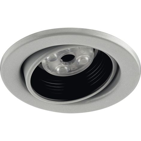 Plafonnier encastré tilt KOS GU5.3 50W Gris (1/3)
