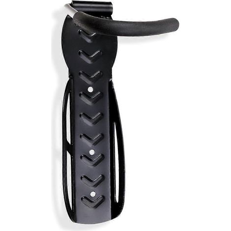 Support mural noir pour porte-vélos (1 vélo) (1/5)