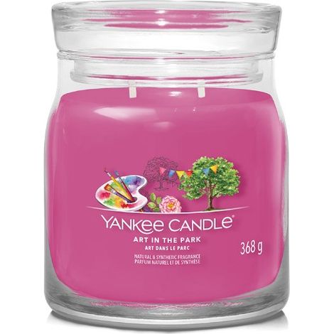CANDELA GIARA MEDIA SIGNATURE ART IN THE PARK YANKEE CANDLE (1/2)