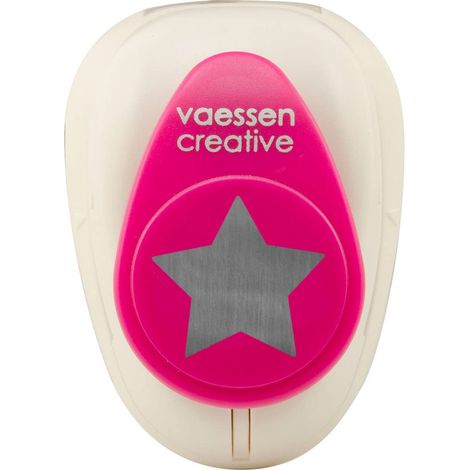 Vaessen Creative Perforatrice Stella, Medio, Fustellatrice per Carta, per Progetti Fai da te, Scrapbooking, DIY e Creazione di Biglietti (1/5)