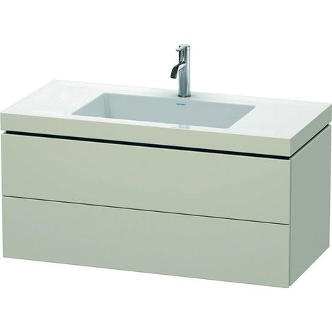 Duravit L-Cube c-bonded Set wandhängend, 2 Schubkästen, ohne (1/5)