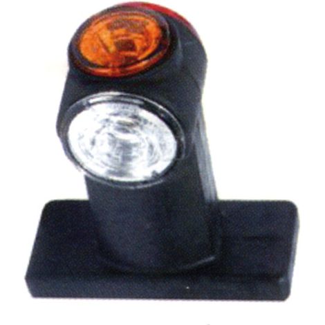 Feu de gabarit à LED pour remorque – Gauche/Droit – Dimensions 114x49x100mm – Longueur câblage 330mm – Visibilité accrue – Jokon (1/2)