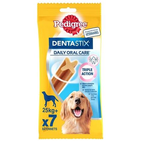 Pedigree Dentastix 25 kg + Complément alimentaire pour chien 1,08 kg (4 x 270 g) (1/3)