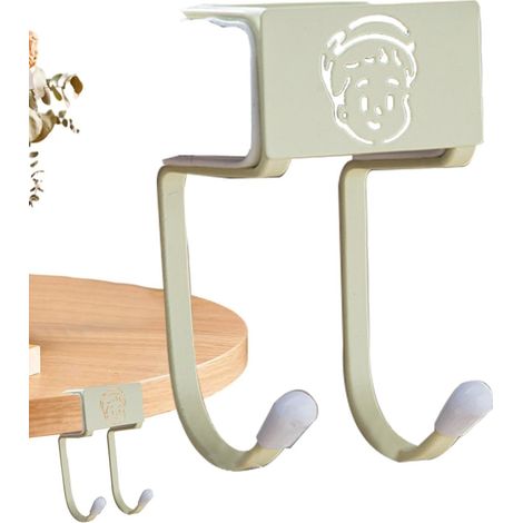 BRAVIX Crochet de bureau Cintre pour sacs à main, support de sac de bureau portable et mobile pour écouteurs réduisant l'encombrement du bureau pour table de bureau