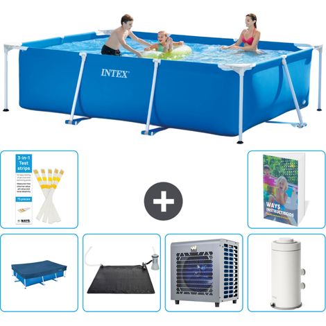Intex Piscina con struttura Rettangolare - 300x200x75 cm - 7-pezzi  S2 (1/5)