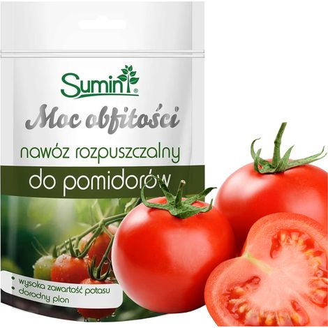 Fertilizzante solubile per pomodori e peperoni. Potere dell'abbondanza, resa abbondante. SUM78 250 g (1/5)