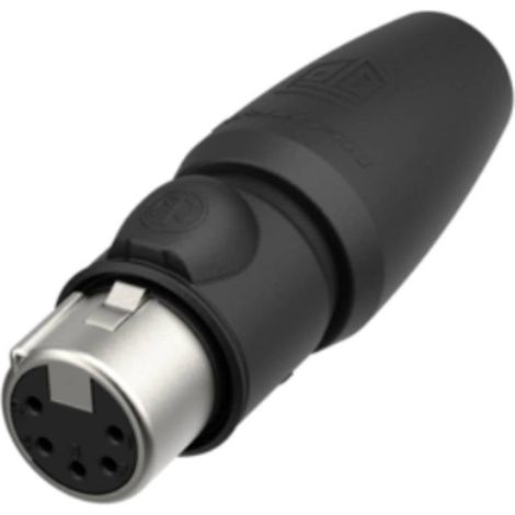 Neutrik NC5FX1-TOP-14 Connettore XLR Giunto dritto Numero Poli (num): 5 Nero 1 pz. (1/2)
