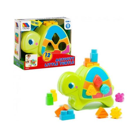 Juguete Interactivo Moltó 57 x 27,5 x 97 cm Tortuga 12 Piezas