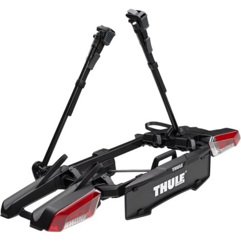 portabici da gancio traino thule "outspace" 2 biciclette